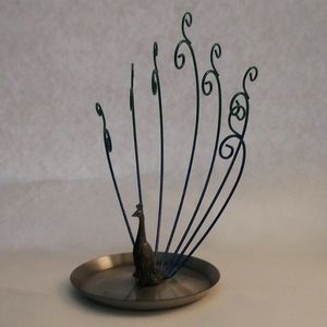 LAST CHANCE❗Claire's Peacock Jewelry Organizer